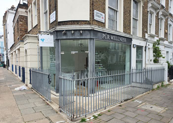 >Prominent Shop & Basement to Let, Arranged as beauty spa but suitable for other uses, 1 Courtnell Street, Notting Hill, London W2
