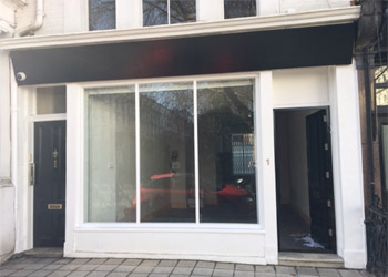 A2 Office/A1 Retail Unit for Sale or to Let, 425 sq ft (39.5 sq m), Ground floor, 1 Hereford Road, Bayswater, London, W2
