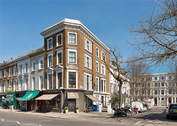 Prominent Shop & Basement, Offices & Residential Maisonette Freehold for Sale, 106 Kensington Church Street, Kensington, London, W8