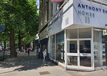 Prominent corner Class E retail unit to Let, 626 sq ft (58 sq m), Ground Floor, 118 Holland Park Avenue, Holland Park, London W11