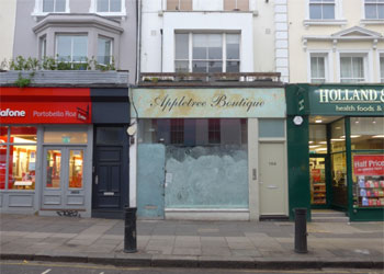 Prime Ground Floor Shop to Let, 771 Sq ft (71.6 sq m), Ground Floor, 164 Portobello Road, London, W11