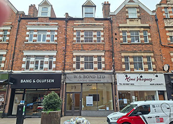 Freehold Vacant Shop with Upper Parts for Sale, 260 sq m 2,796 sq ft, 19 Bond Street, Ealing, London W5 | JMW Barnard Commercial Property Agents'; ?>