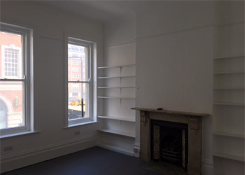 Bright office suite to let / rent, 366 sq ft (34 sq m), First floor, 31 Kensington Church Street, Kensington, London, W8