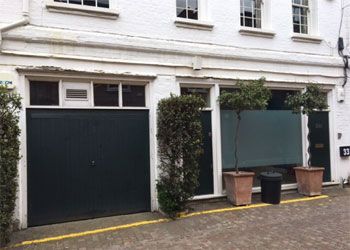 Air Conditioned Mews Offices with Parking To Let, 819 sq ft (76.1sq m), 33a Adam & Eve Mews, Kensington, London W8