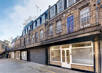 >Studio Office To Let, 800 sq ft (74.35 sq m), 4b Ledbury Mews North, Notting Hill, London, W11