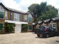 Courtyard Office Complex Arranged as Four Units With Parking, W12
